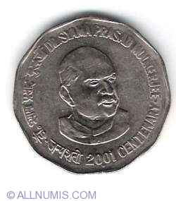 Image #1 of 2 Rupees 2001 (B) - Dr. Syama P. Mookerjee
