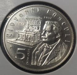 Image #1 of [PROOF] 5 Euro 2012 - Giovanni Pascole, 100th Anniversary of Death