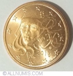1 Euro cent 2016