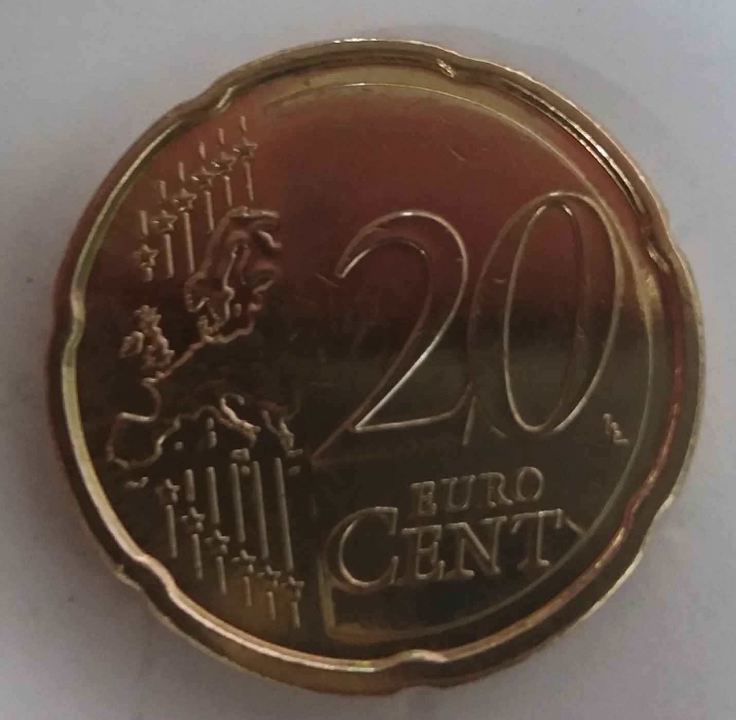 20 euro cent to us cent
