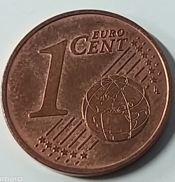Image #1 of 1 Euro Cent 2019 F