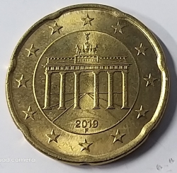 Image #2 of 20 Euro Centi 2019 F