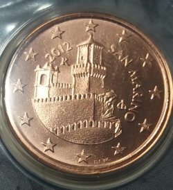 Image #2 of 5 Euro Cent 2012