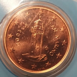 Image #2 of 1 Euro Cent 2003