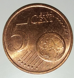 5 Euro cent 2018 J