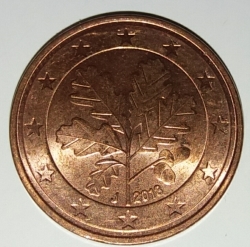 Image #2 of 5 Euro cent 2018 J