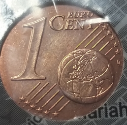 1 Euro Cent 2018