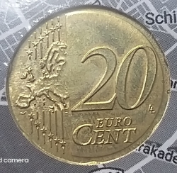 Image #1 of 20 Euro Centi 2018