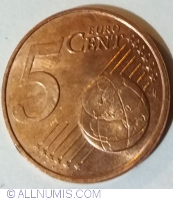 Image #1 of 5 Euro Cent 2017 F