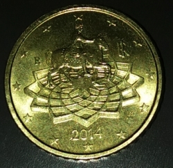 Image #2 of 50 Euro Centi 2014