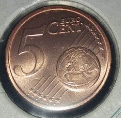 Image #1 of 5 Euro Centi 2018