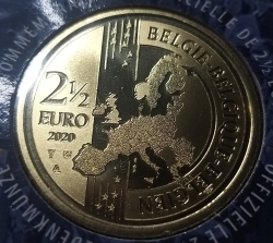 Image #1 of 2-1/2 Euro 2020 - 75 Years of Peace & Freedom in Europe.
