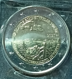 Image #2 of 2 Euro 2021 - 100th Anniversary of Autonomy of Åland Islands
