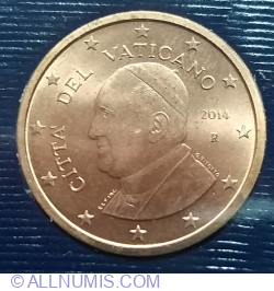 Image #2 of 2 Euro Cent 2014