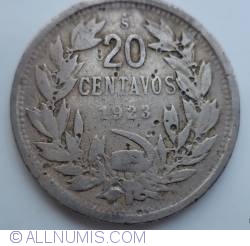 Image #1 of 20 Centavos 1923