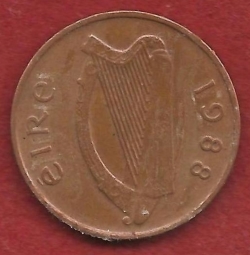 Image #1 of 1 Penny 1988 - magnetic