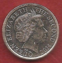 5 Pence 2014 - magnetic