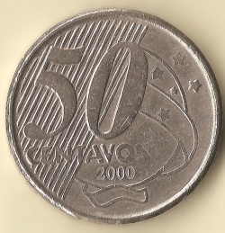 Image #2 of 50 Centavos 2000