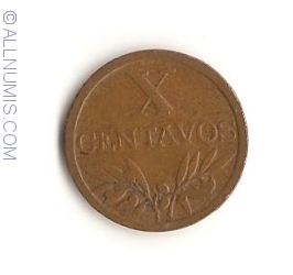 Image #2 of 10 centavos 1953