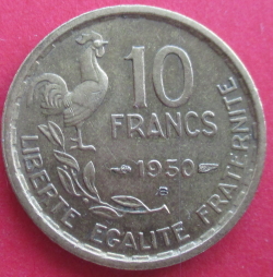 Image #1 of 10 Francs 1950 B