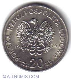 20 Zlotych 1974