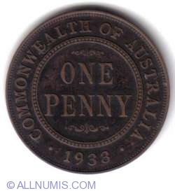 Image #1 of 1 Penny 1933