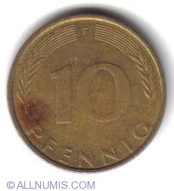 Image #1 of 10 Pfennig 1973 F