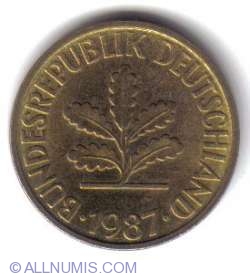 Image #2 of 10 Pfennig 1987 G