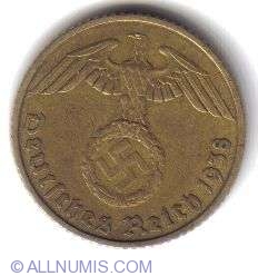 Image #2 of 5 Reichspfennig 1938 A