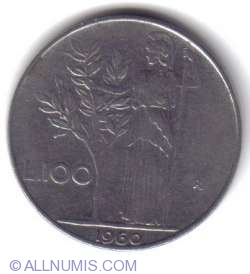Image #1 of 100 Lire 1960