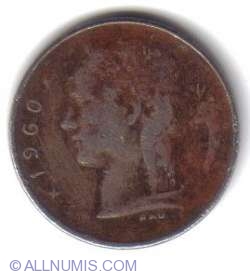Image #1 of 1 Franc 1960 Belgique