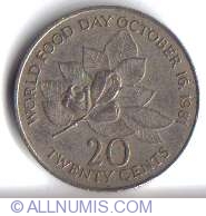 Image #2 of 20 Cents 1985 - World Food Day