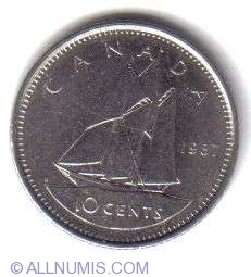 Image #1 of 10 Cents 1987