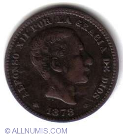 5 Centimos 1878