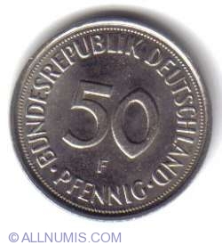 50 Pfennig 1992 F