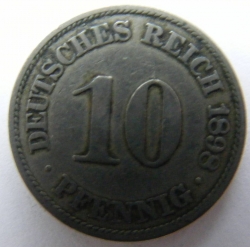 Image #1 of 10 Pfennig 1898 A