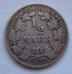 1/2  Mark  1907  A