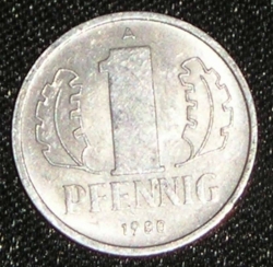 1 Pfennig 1980 A