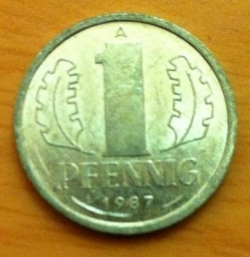 Image #1 of 1 Pfennig 1987 A