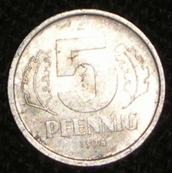 Image #1 of 5 Pfennig 1978 A
