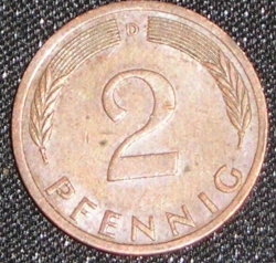 Image #1 of 2 Pfennig 1972 D