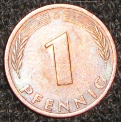 Image #1 of 1 Pfennig 1978 G