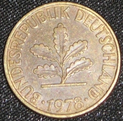Image #2 of 10 Pfennig 1978 G
