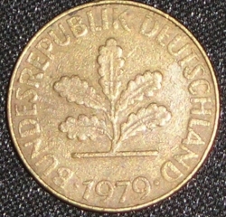 Image #2 of 10 Pfennig 1979 J