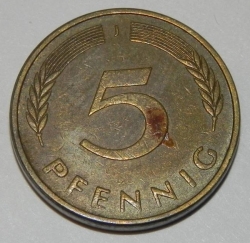Image #1 of 5 Pfennig 1979 J
