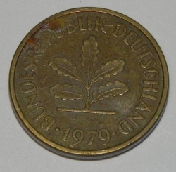 Image #2 of 5 Pfennig 1979 J