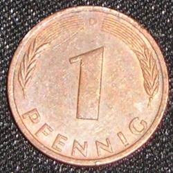 1 Pfennig 1983 D