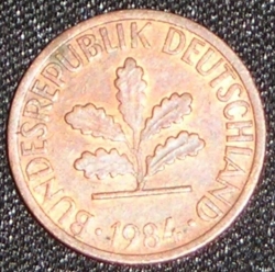 Image #2 of 1 Pfennig 1984 D