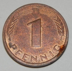 1 Pfennig 1984 J