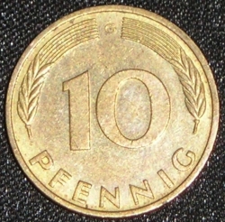 10 Pfennig 1984 G